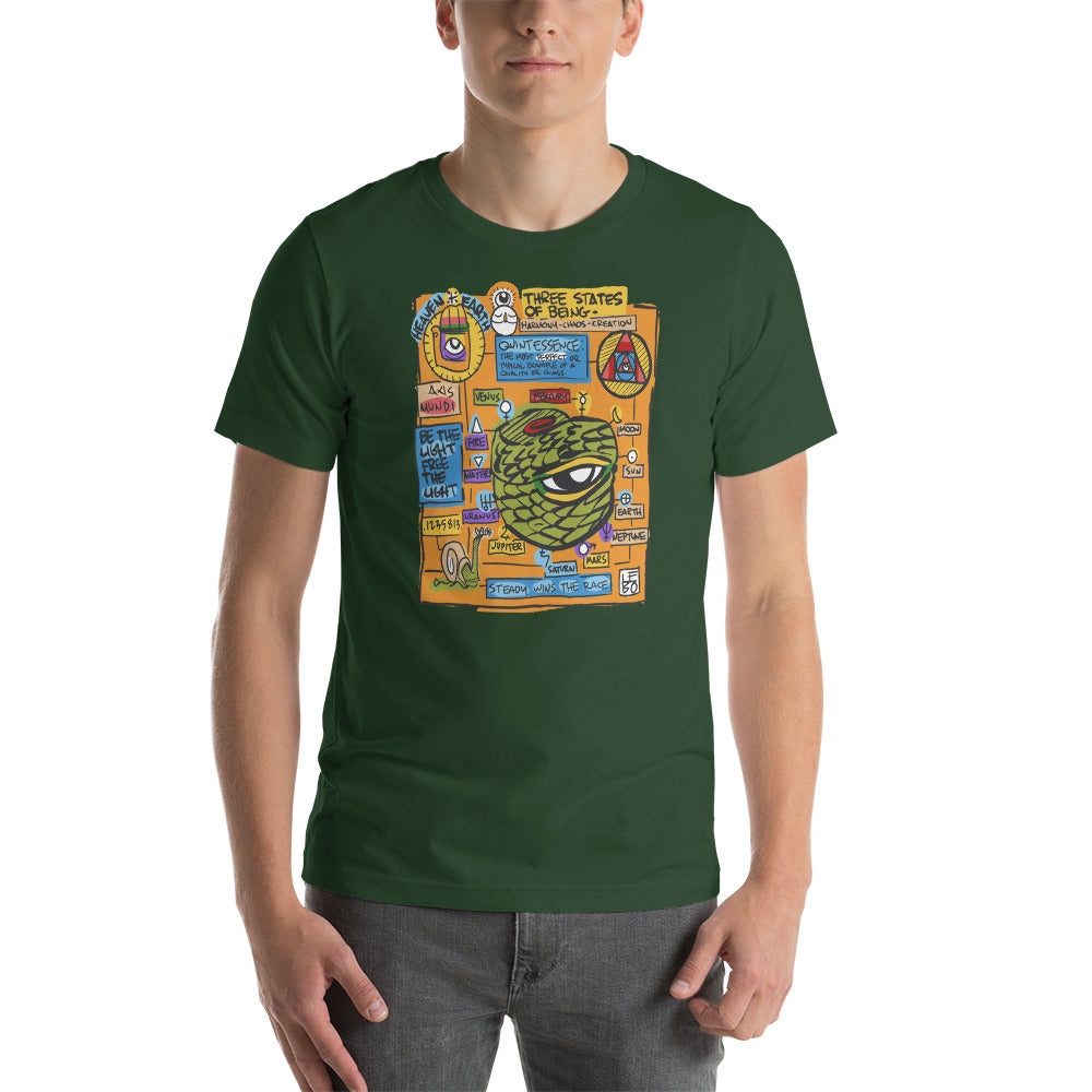 Three States of Being - Lebo Short-Sleeve Unisex T-Shirt